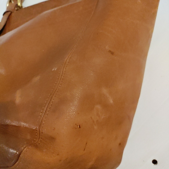 Vintage Coach XL Soho Carryall Weekender Shoulder Tote Bag 4082 British Tan - Picture 10 of 15